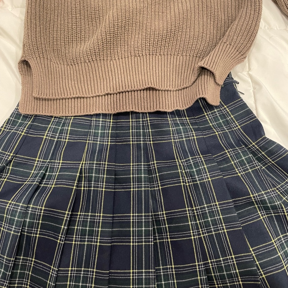 Pleaded skirt